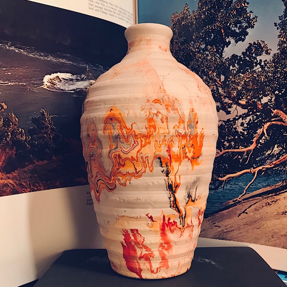 Vintage Nemadji Pottery Vase